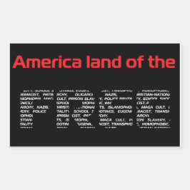 Adesivo Retangular "Gratuito"