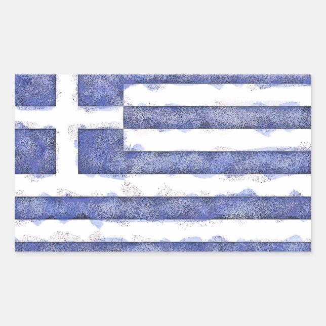 Adesivo Retangular Grécia (Frente)