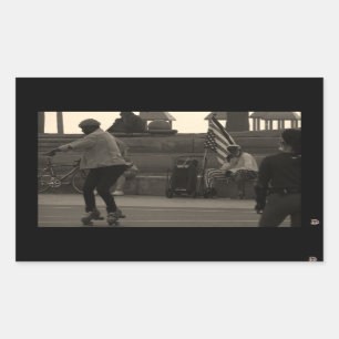 Adesivo Retangular Groovy United Skates Summertime Photo
