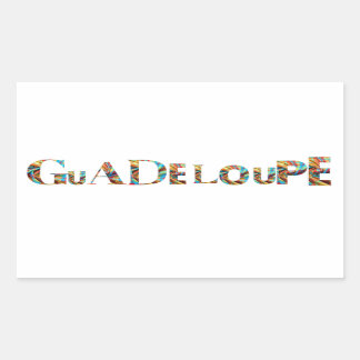 ADESIVO RETANGULAR GUADELOUPE 