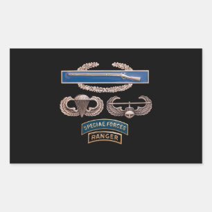 Adesivo Retangular Guarda florestal transportada por via aérea do