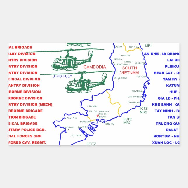 ADESIVO RETANGULAR GUERRA VIETNAM. EXÉRCITO AMERICANO VETERAN (Frente)