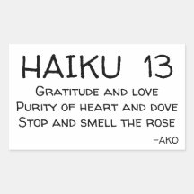 HAIKU 13