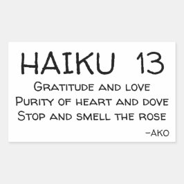 ADESIVO RETANGULAR HAIKU 13