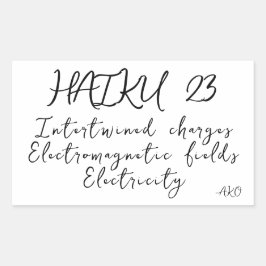 ADESIVO RETANGULAR HAIKU 23