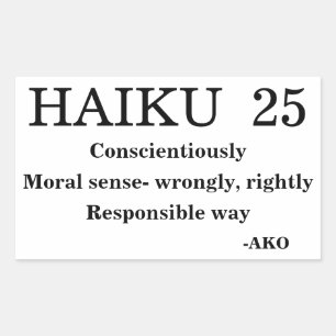 ADESIVO RETANGULAR HAIKU 25