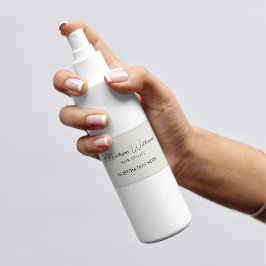 Adesivo Retangular Hair Stylist Moderno Neutro