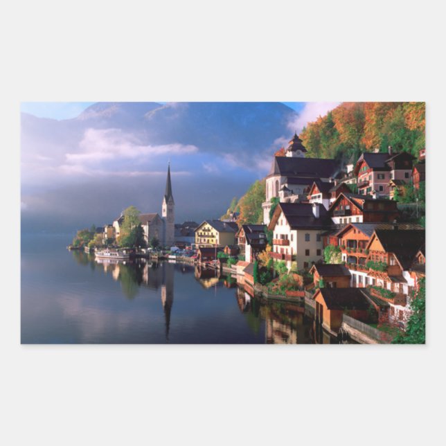 Adesivo Retangular Hallstatt (Frente)