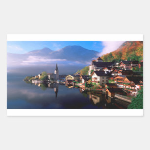 Adesivo Retangular Hallstatt