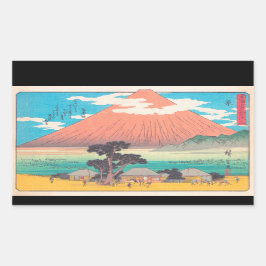 Adesivo Retangular Hara, da série 53 Stations hokaido