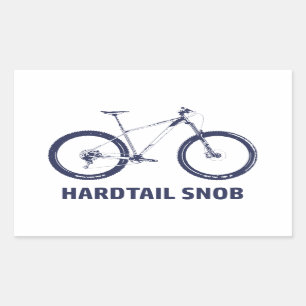 Adesivo Retangular Hardtail Snob