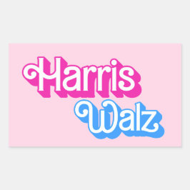 Adesivo Retangular Harris Walz