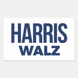 ADESIVO RETANGULAR HARRIS WALZ 2024