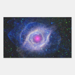 Adesivo Retangular Helix Nebula NASA Purple