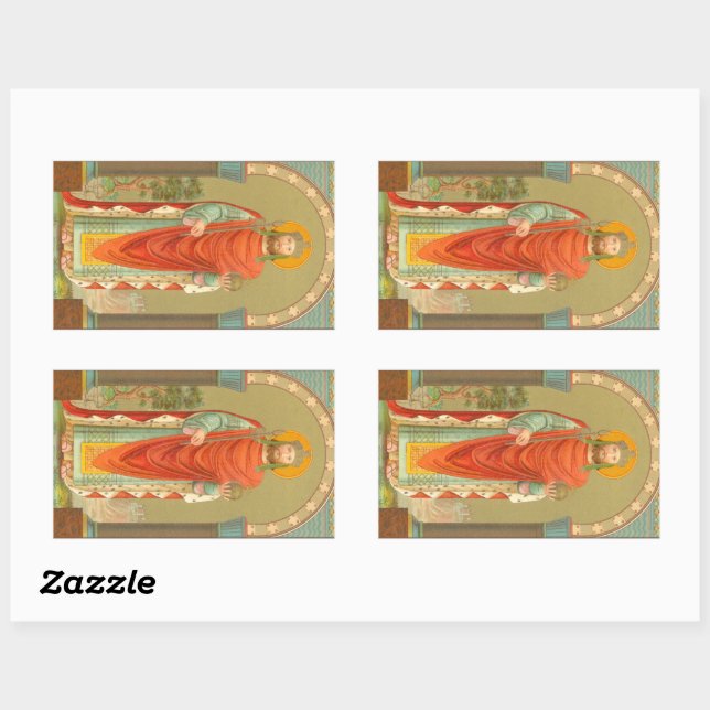 Adesivo Retangular Henrique II, Imperador (BBS 10) (Folha)