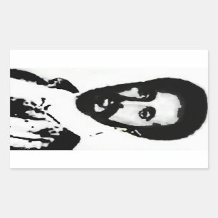 Adesivo Retangular HIM Haile Selassie I Sticker