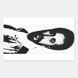 Adesivo Retangular HIM Haile Selassie I Sticker