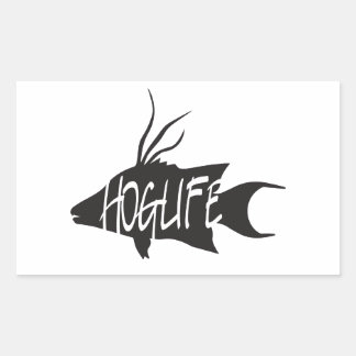 Adesivo Retangular HogLife (Hogfish) Decal de vinilo