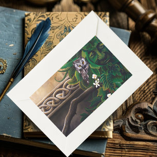 Adesivo Retangular Homem Verde Celta