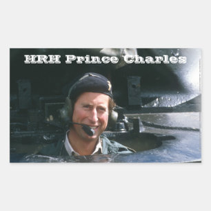 Adesivo Retangular HRH Prince Charles