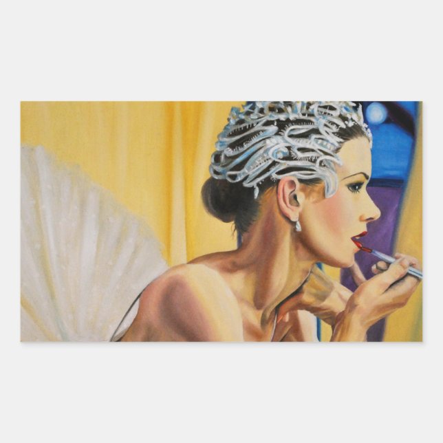 Adesivo Retangular Humanity Ballerina (Frente)