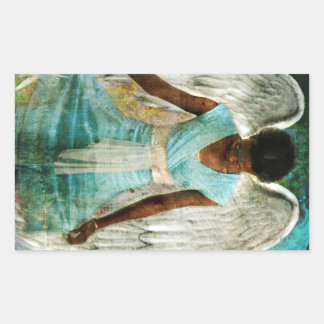 Adesivo Retangular Humble Angel