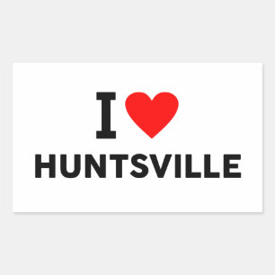 Adesivo Retangular Huntsville Estados Unidos america EUA cidade do am