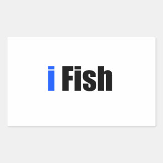 Adesivo Retangular I Fish