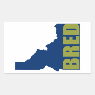 Adesivo Retangular Idaho Bred