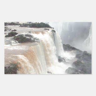 Adesivo Retangular iguazu cai no Brasil