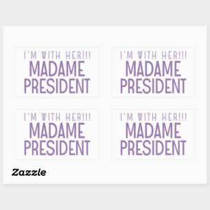 ADESIVO RETANGULAR I'M WITH HER!!!