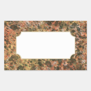 Adesivo Retangular Impressão Clássico Marble-Stickers