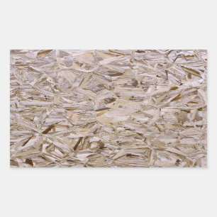 Adesivo Retangular Impressão legal da textura da madeira compensada