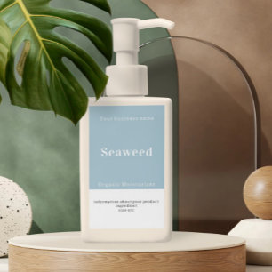 Adesivo Retangular Informações sobre produtos personalizados feitos à