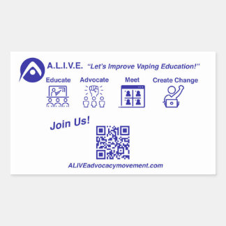 Adesivo Retangular Ingressar Agora