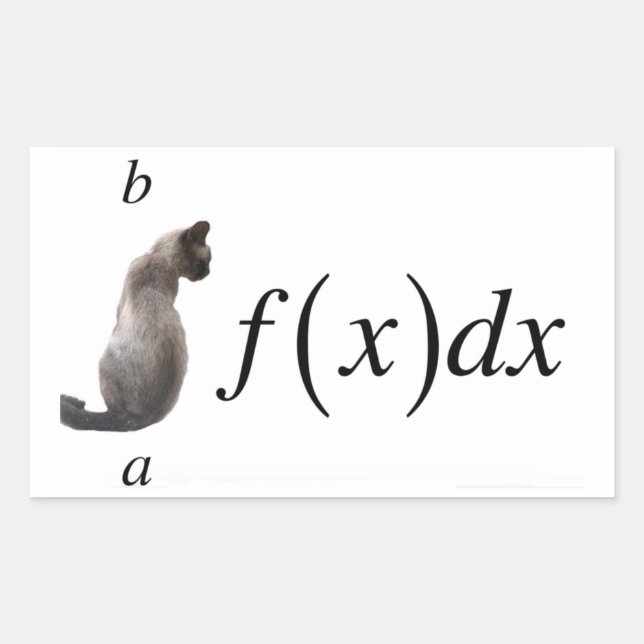 Adesivo Retangular Integral cat (Frente)