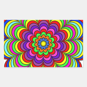 Adesivo Retangular Interrupção do ventilador