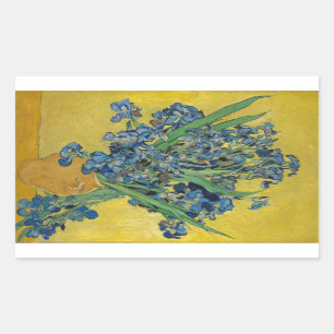 Adesivo Retangular Iris de Van Gogh