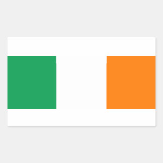 Adesivo Retangular Irish Flag Sticker