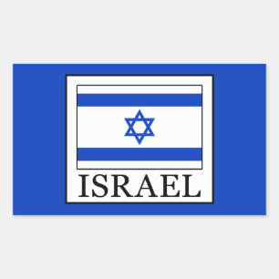 Adesivo Retangular Israel