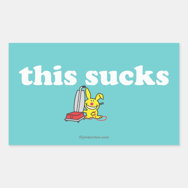 Adesivo Retangular Isso É Uma Droga (Frente)