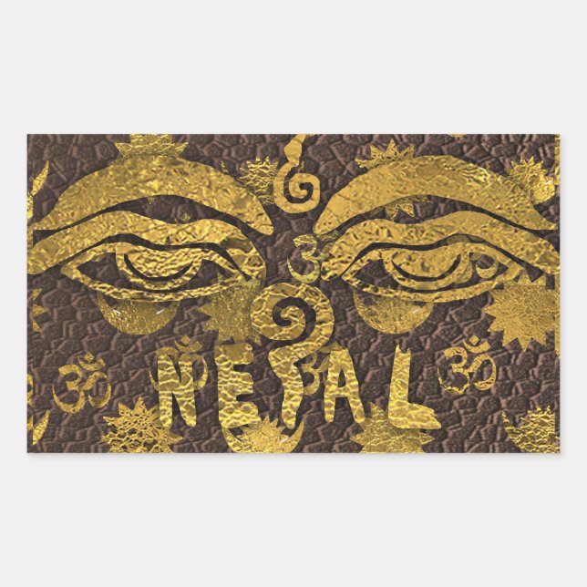 ADESIVO RETANGULAR IV - NEPAL (Frente)