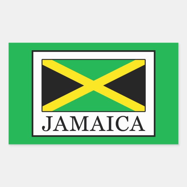 Adesivo Retangular Jamaica (Frente)