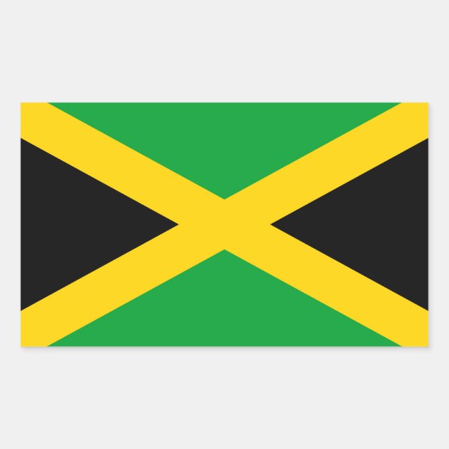 Adesivo Retangular Jamaica (Frente)