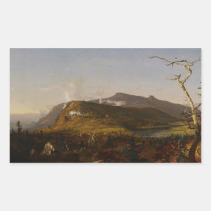 Adesivo Retangular Jaspe Francis Cropsey - casa da montanha de