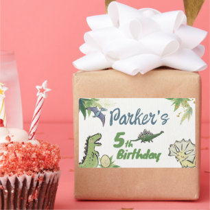 Adesivo Retangular Jazinho do Partido Dinossaur