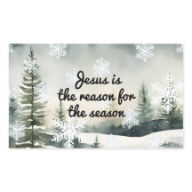 Jesus é a razão para a cena de inverno da temporad