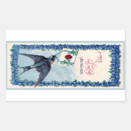 Adesivo Retangular Jewish New Year Sticker