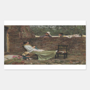 Adesivo Retangular John William Waterhouse - Bons Vizinhos
