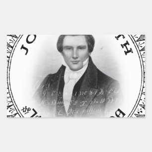 Adesivo Retangular Joseph Smith O Profeta de Deus